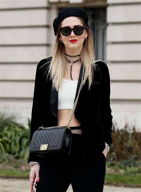 cappello chanel chiara ferragni|chiara ferragni chanel bags.